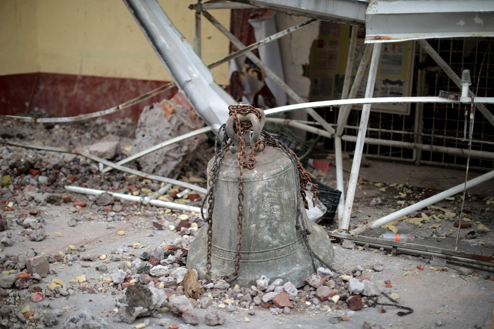 Las imágenes que dejó el devastador sismo