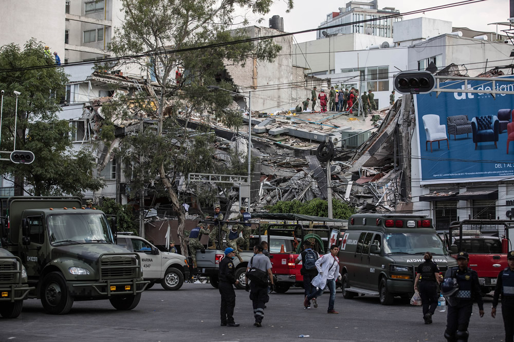 Las imágenes que dejó el devastador sismo
