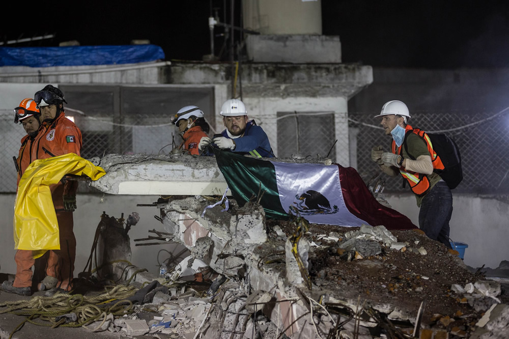 Las imágenes que dejó el devastador sismo
