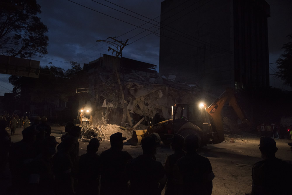 Las imágenes que dejó el devastador sismo