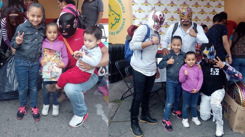 La lucha libre no fue indiferente.