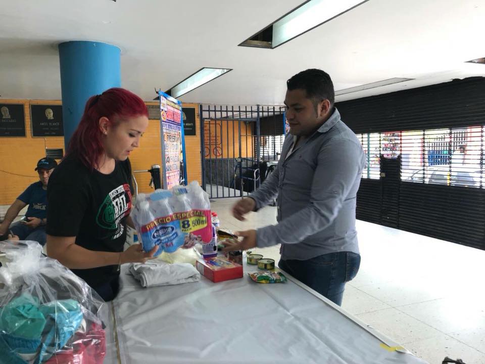 La lucha libre no fue indiferente.