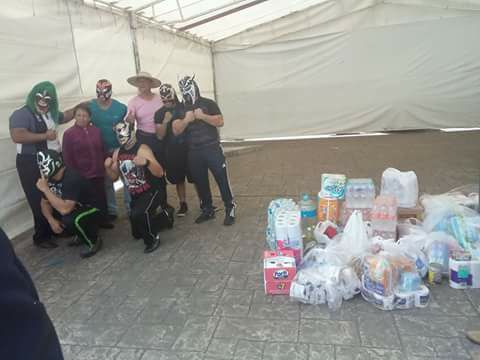 La lucha libre no fue indiferente.