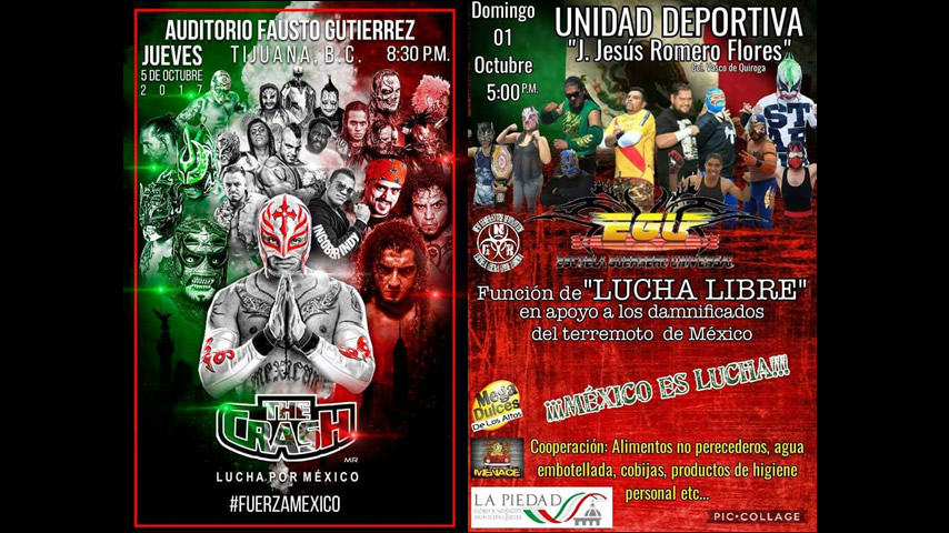 La lucha libre no fue indiferente