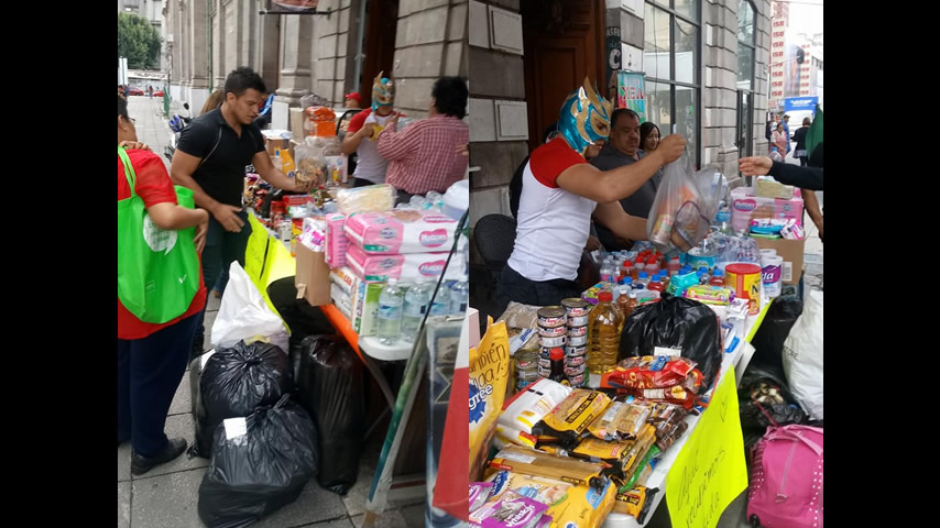 La lucha libre no fue indiferente.