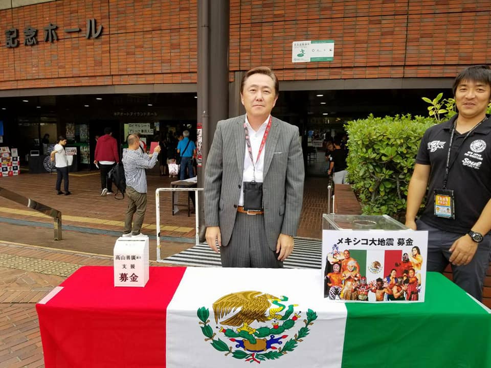 La lucha libre no fue indiferente.