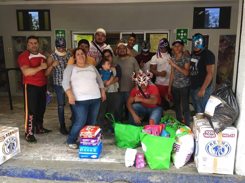 La lucha libre no fue indiferente.