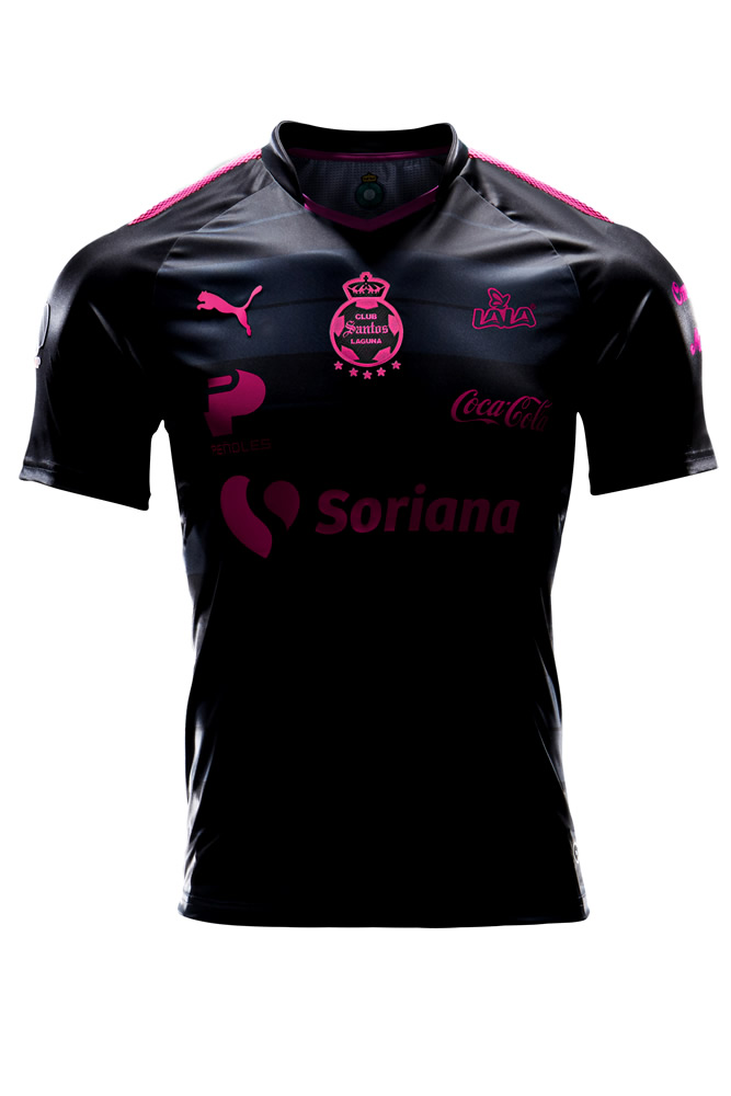 La lucha contra el cáncer de mama se pinta de rosa y negro en la Liga MX.