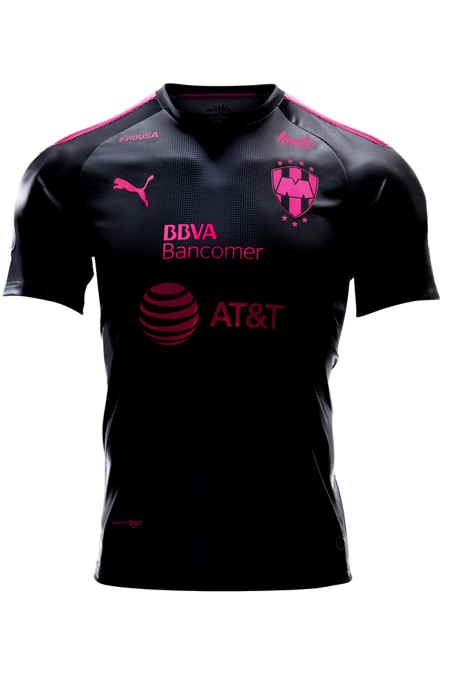 La lucha contra el cáncer de mama se pinta de rosa y negro en la Liga MX.