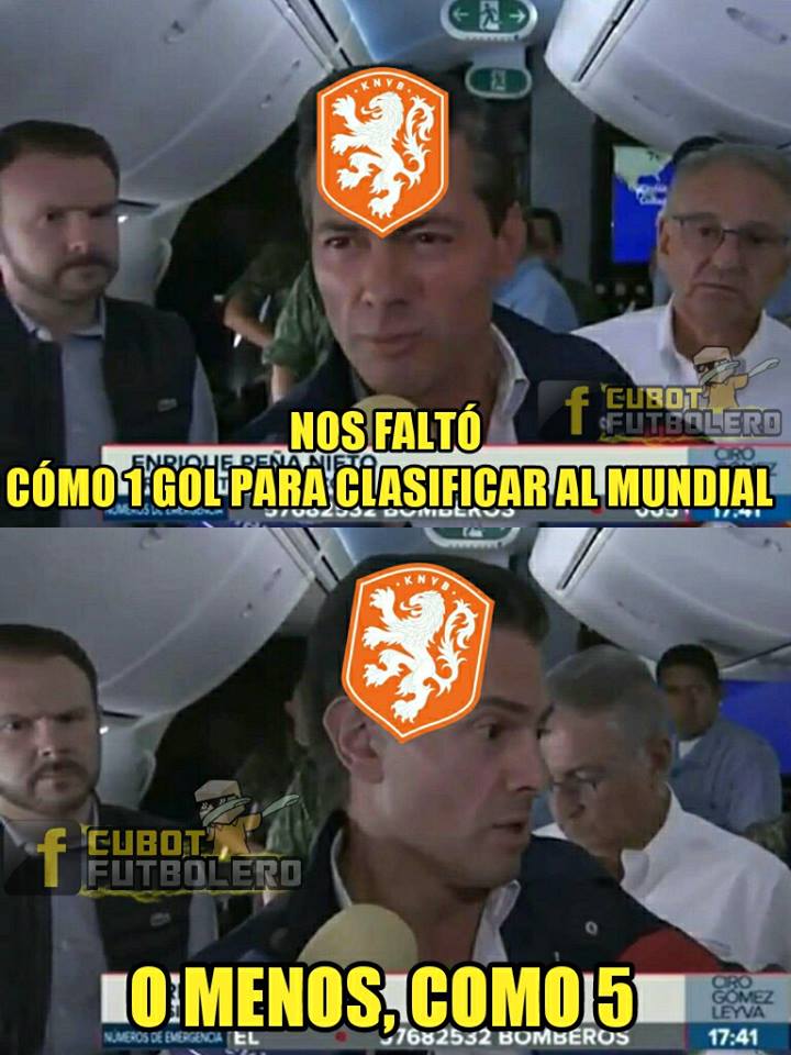 Mejores memes de eliminación de E.U.A., Holanda y Chile rumbo a Rusia 2018.