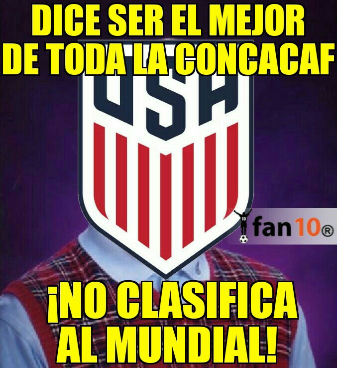 Mejores memes de eliminación de E.U.A., Holanda y Chile rumbo a Rusia 2018.