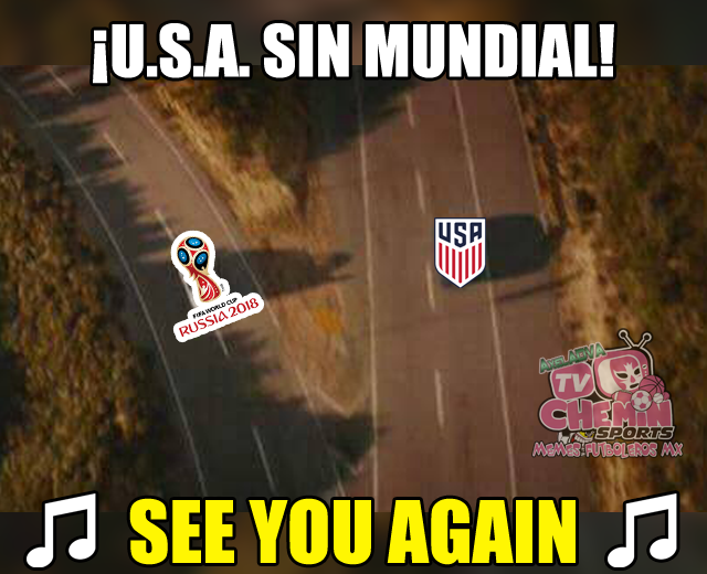 Mejores memes de eliminación de E.U.A., Holanda y Chile rumbo a Rusia 2018.