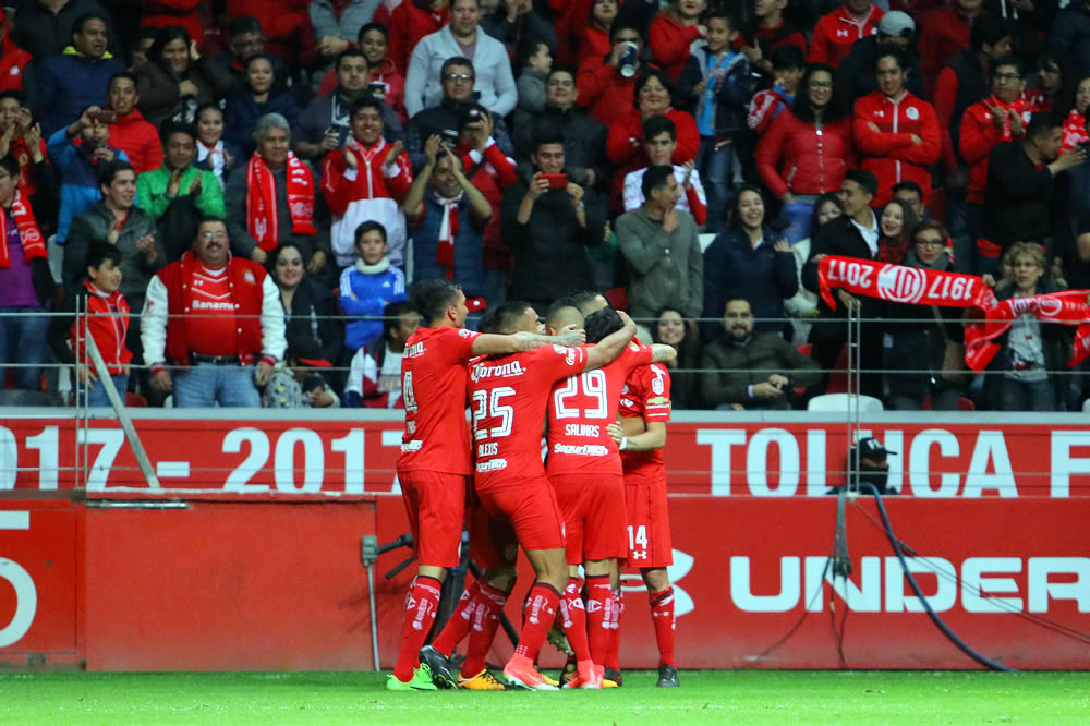 Los Diablos de Toluca no tuvieron piedad de unos Lobos que se desmoronan.