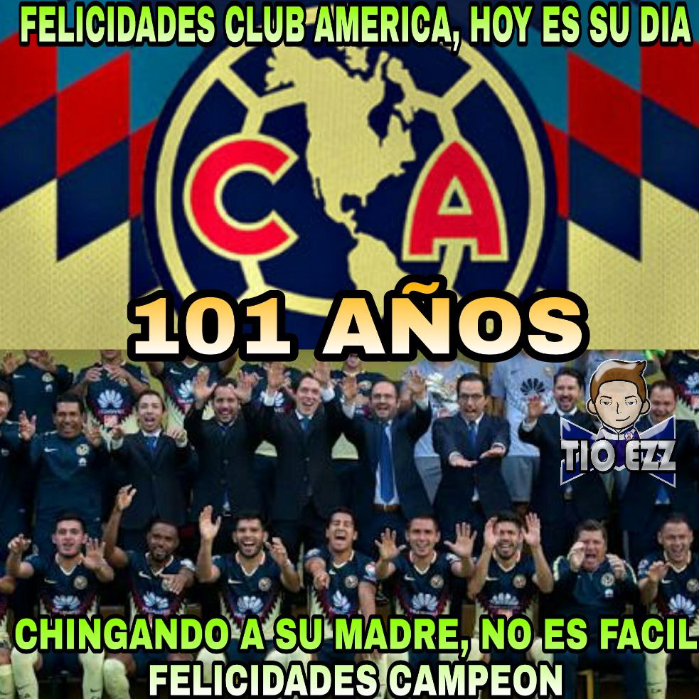 Memes le cantan ‘Feliz cumpleaños’ al América