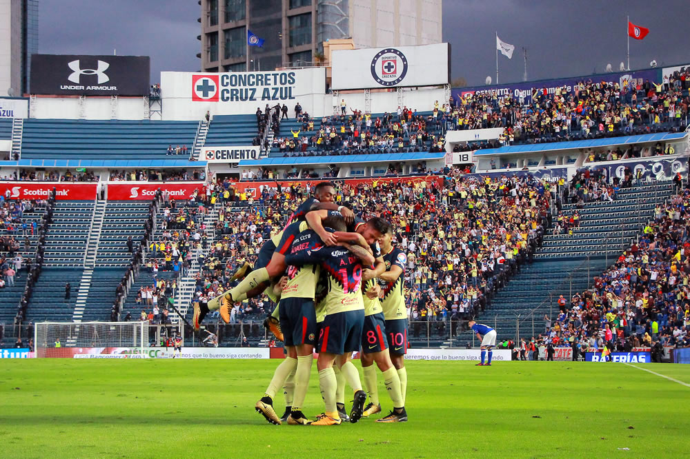 Las Águilas vuelven a hacer de las suyas ante Cruz Azul en casa ajena.