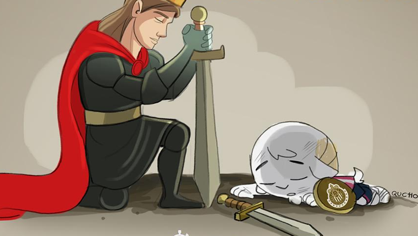 El adiós del Campeón