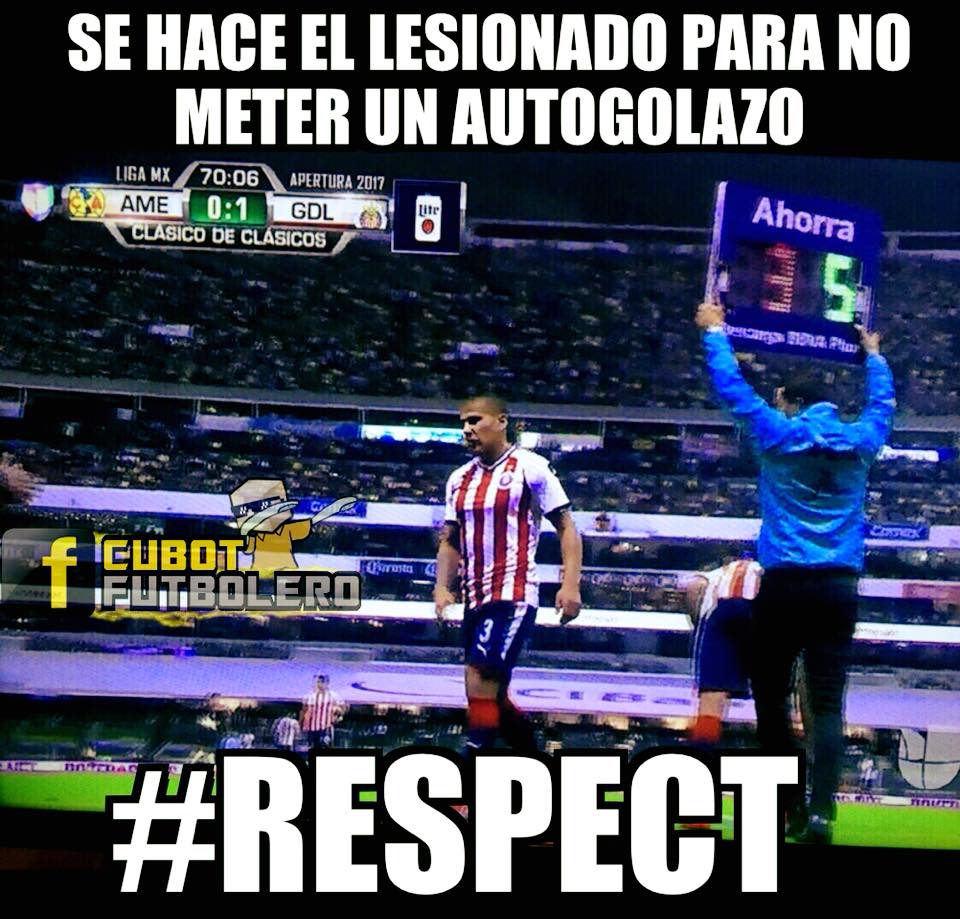 Mejores memes del clásico América 2-1 Chivas del Apertura 2017 de la Liga MX.