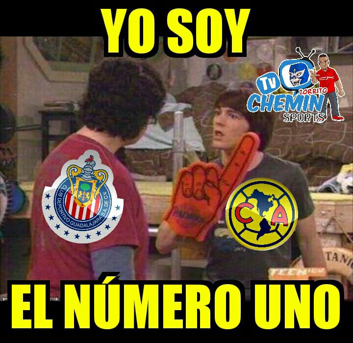 Mejores memes del clásico América 2-1 Chivas del Apertura 2017 de la Liga MX.