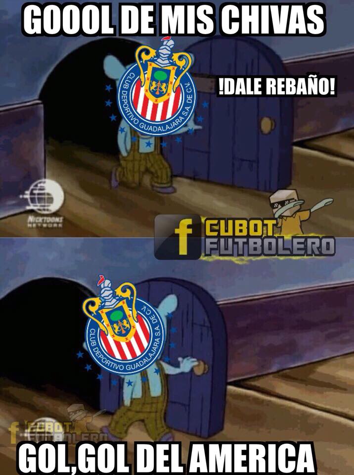 Mejores memes del clásico América 2-1 Chivas del Apertura 2017 de la Liga MX.