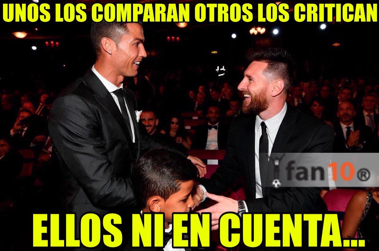 Los mejores memes de los premios The Best 2017 de FIFA.