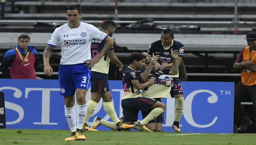 Imágenes: América 1-0 Cruz Azul, octavos de final de Copa MX, Apertura 2017.