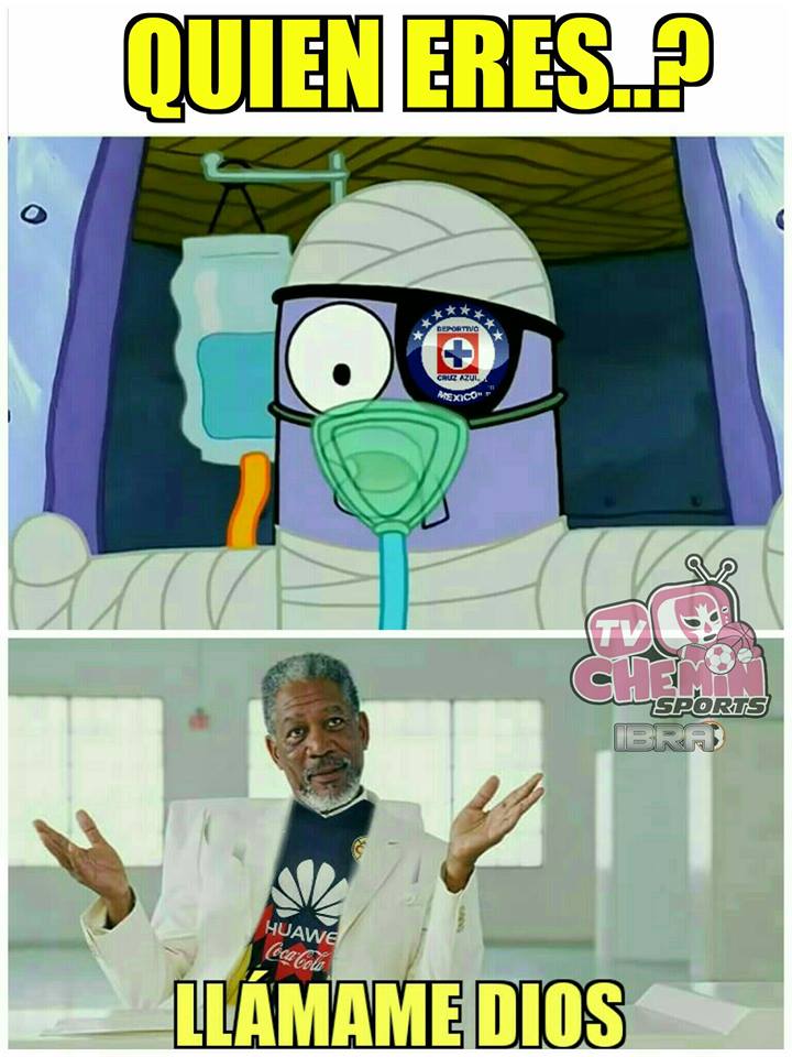 Memes del América 1-0 Cruz Azul de octavos de final de Copa MX Apertura 2017.