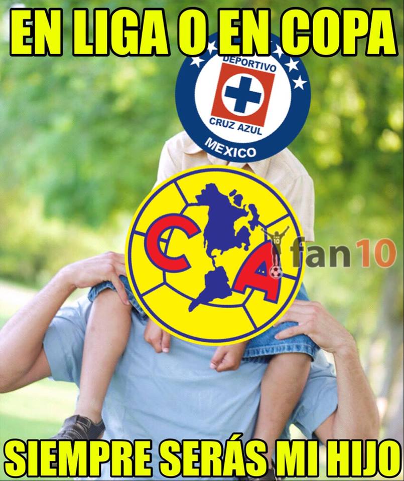 Memes del América 1-0 Cruz Azul de octavos de final de Copa MX Apertura 2017.