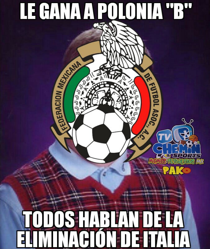 Los mejores memes del amistoso Polonia 0-1 México rumbo al Mundial de Rusia 2018