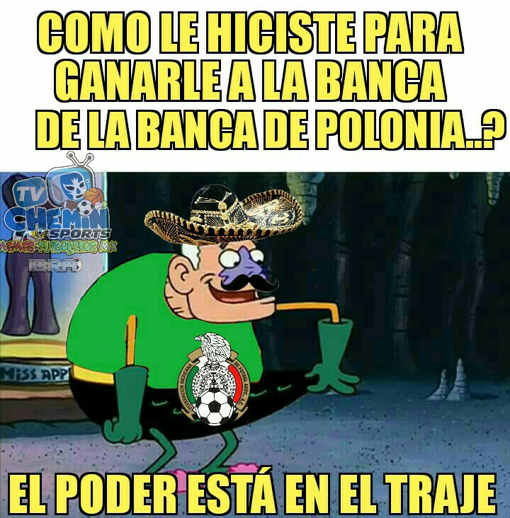 Los mejores memes del amistoso Polonia 0-1 México rumbo al Mundial de Rusia 2018