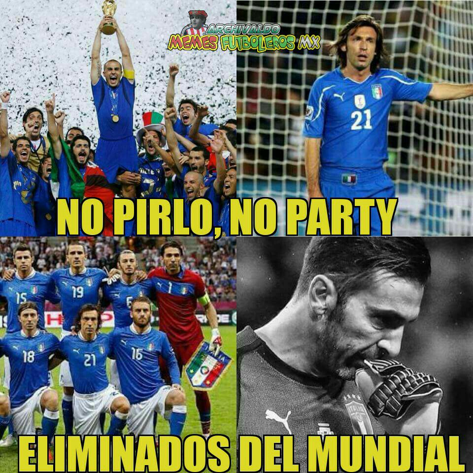 Mejores memes de Buffon y la eliminación de Italia rumbo a Mundial de Rusia 2018
