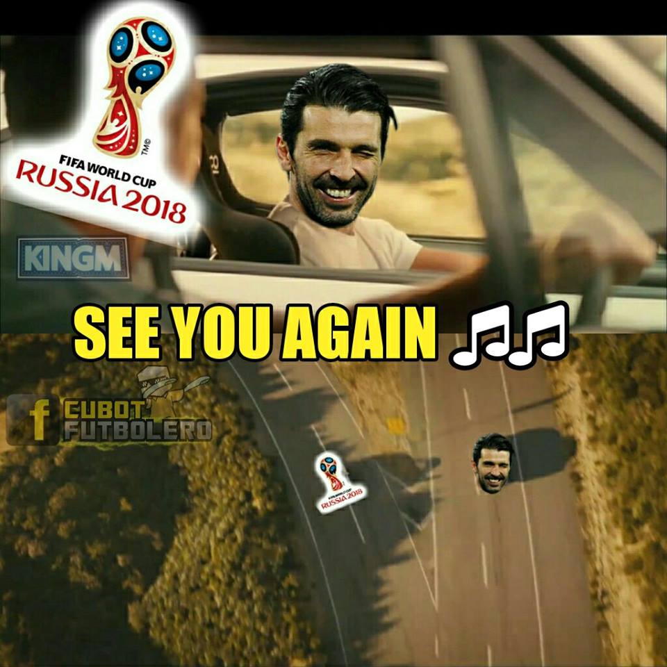 Mejores memes de Buffon y la eliminación de Italia rumbo a Mundial de Rusia 2018
