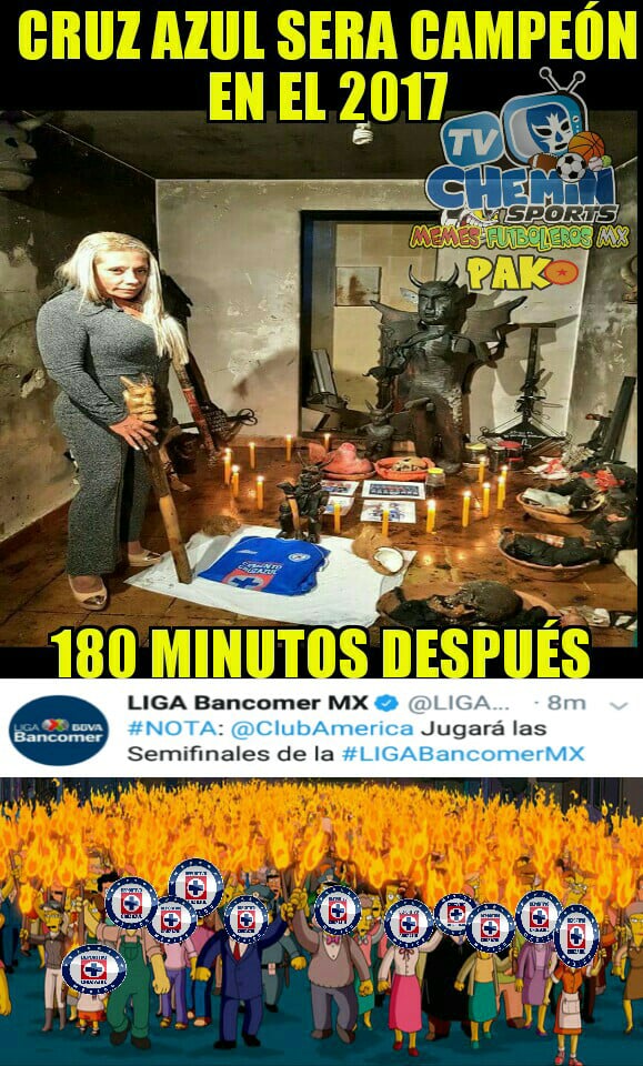 Los mejores memes de los cuartos de final del Apertura 2017 de la Liga MX.