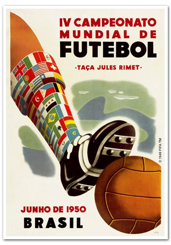 Los carteles mundialistas; de Uruguay 1930 a Rusia 2018
