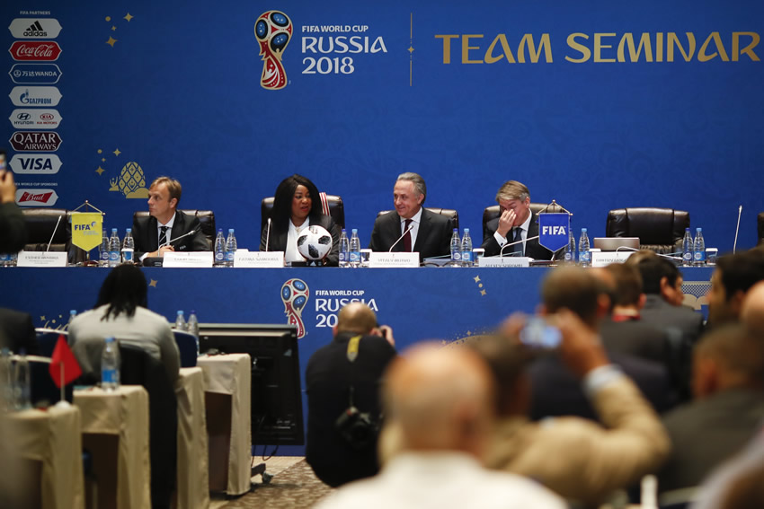 Así se vivió en Moscú el ensayo del sorteo 