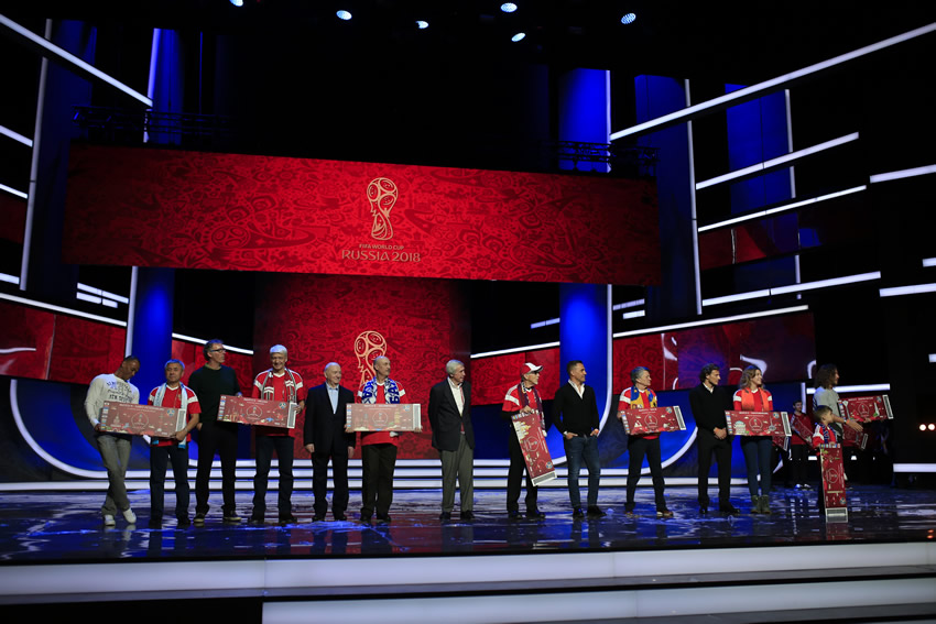 Así se vivió en Moscú el ensayo del sorteo 