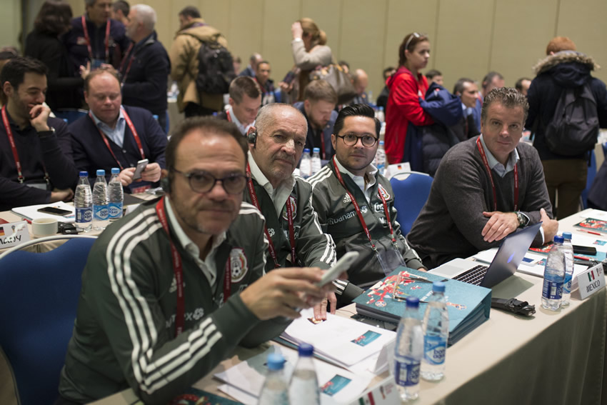 Así se vivió en Moscú el ensayo del sorteo 