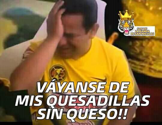 Los memes de la humillación que Tigres le propinó al América.