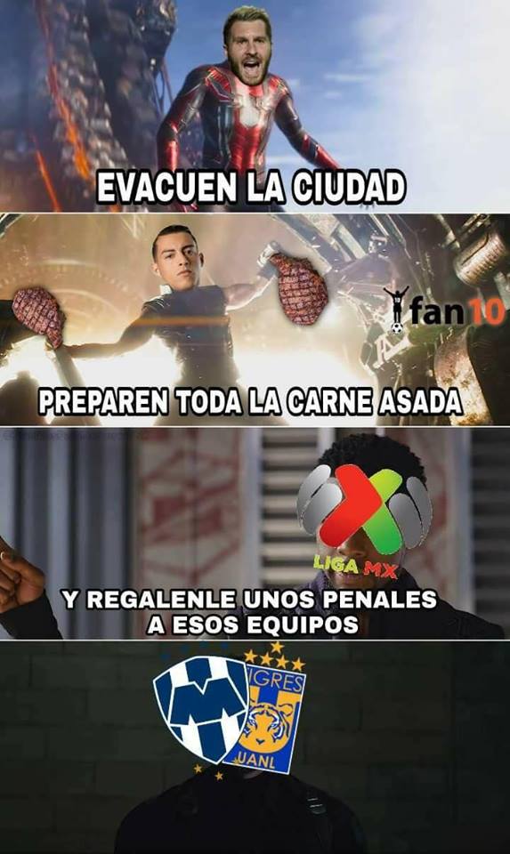 Los mejores memes de las semifinales del Apertura 2017 de la Liga MX.