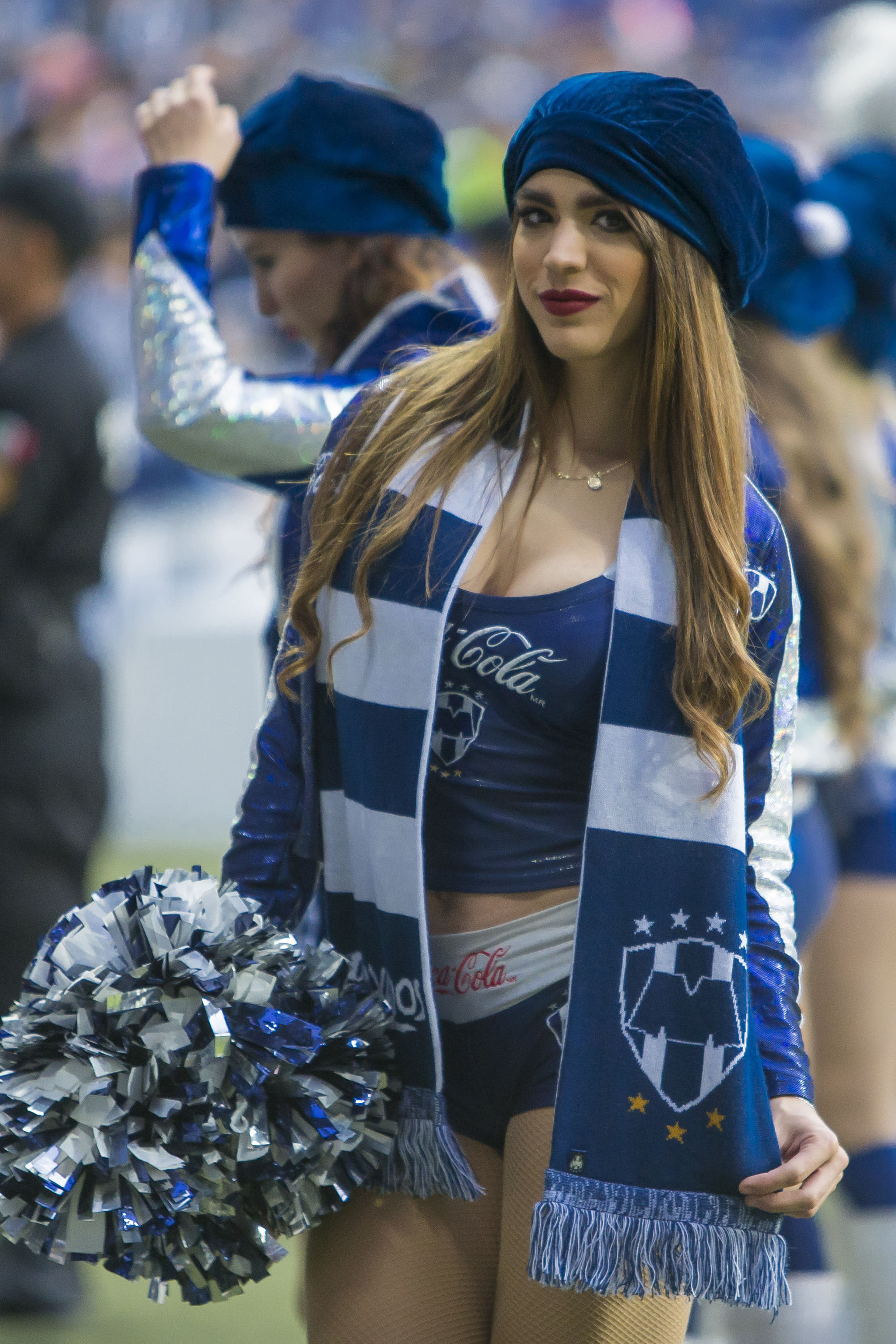 Las chicas de la final A2017 entre Monterrey-Tigres