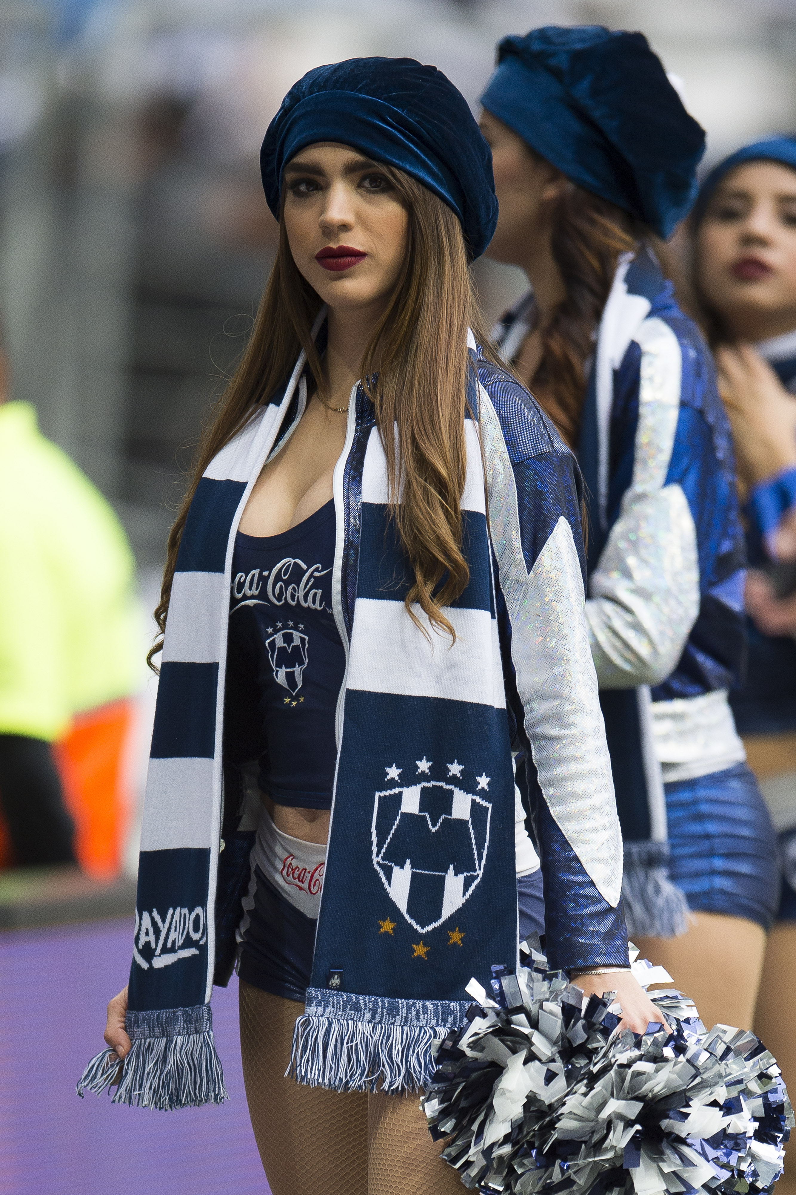 Las chicas de la final A2017 entre Monterrey-Tigres