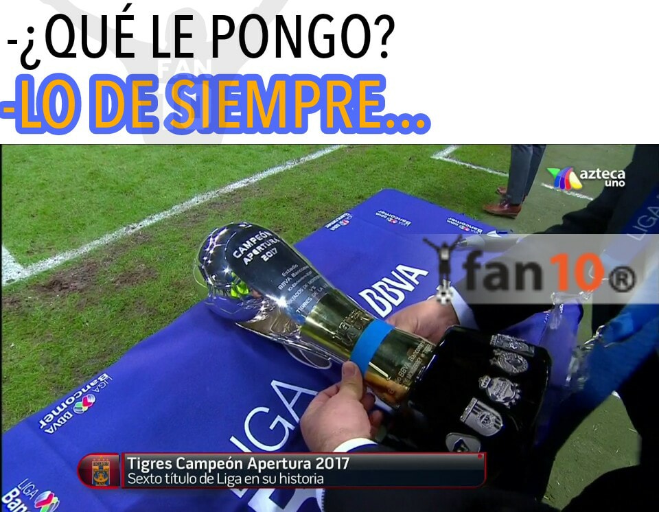 Los mejores memes de la gran final del Apertura 2017 de la Liga MX.