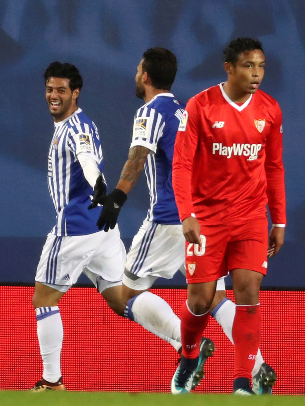 El adiós de Carlos Vela a la Real Sociedad en imágenes