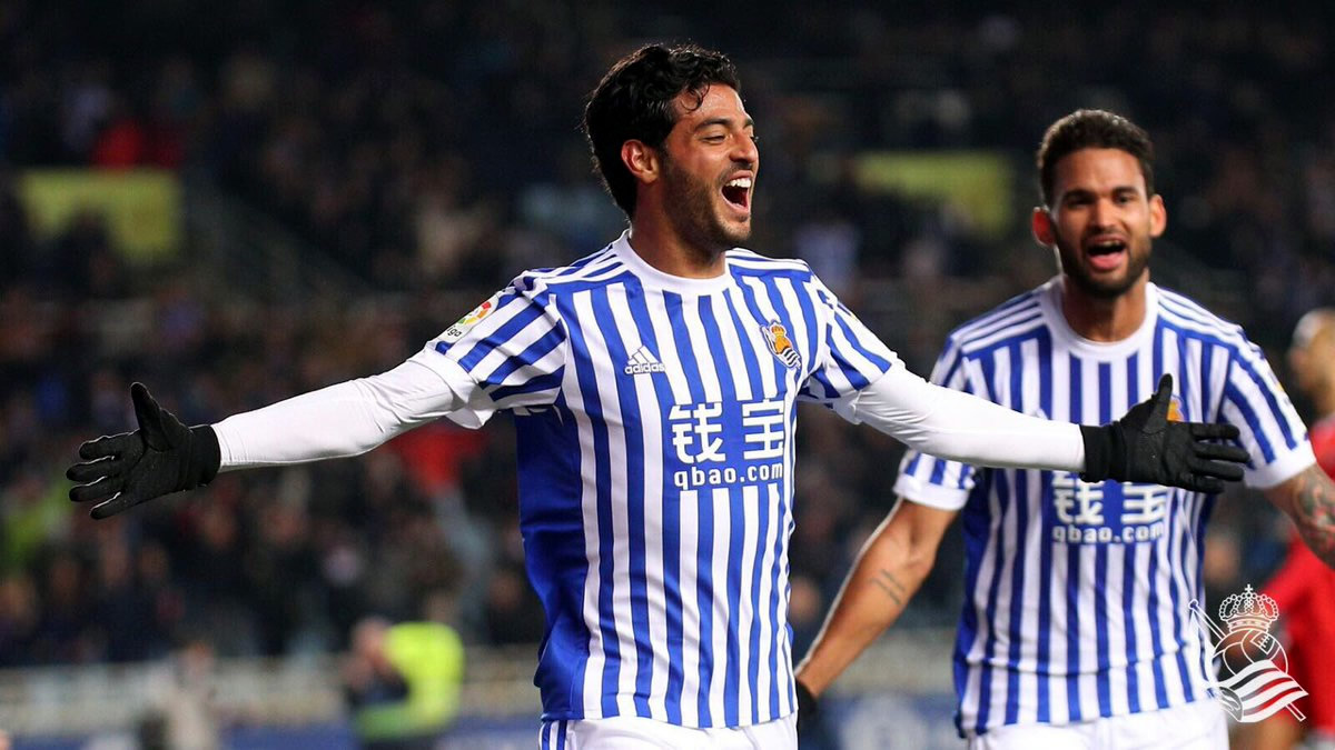 El adiós de Carlos Vela a la Real Sociedad en imágenes
