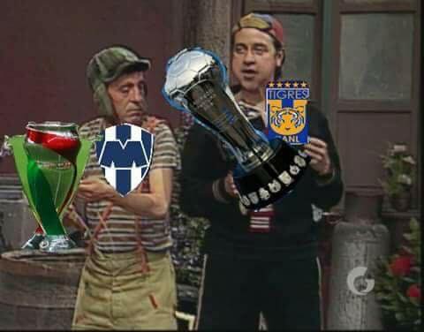 Tigres y Rayados como Kiko y el Chavo con los títulos de Liga y la Copa 'muy X'