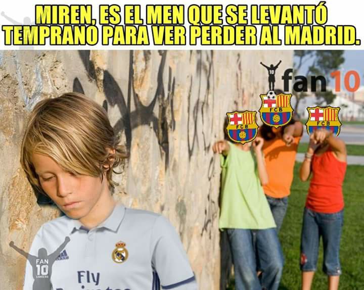 Igual que el Barcelona ante Real Madrid, los memes fueron catedráticos