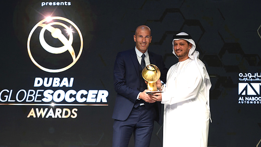 Real Madrid arrasa en los Globe Soccer Awards