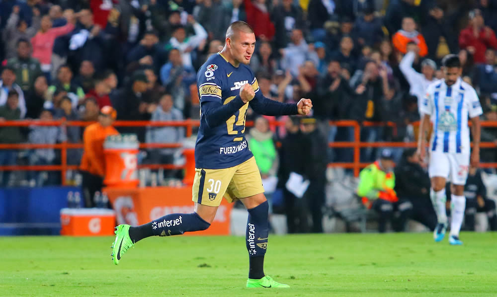 Pumas derrotó a Pachuca