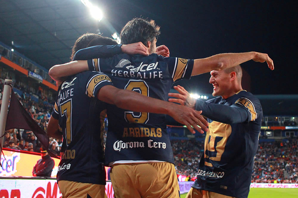 Pumas derrotó a Pachuca