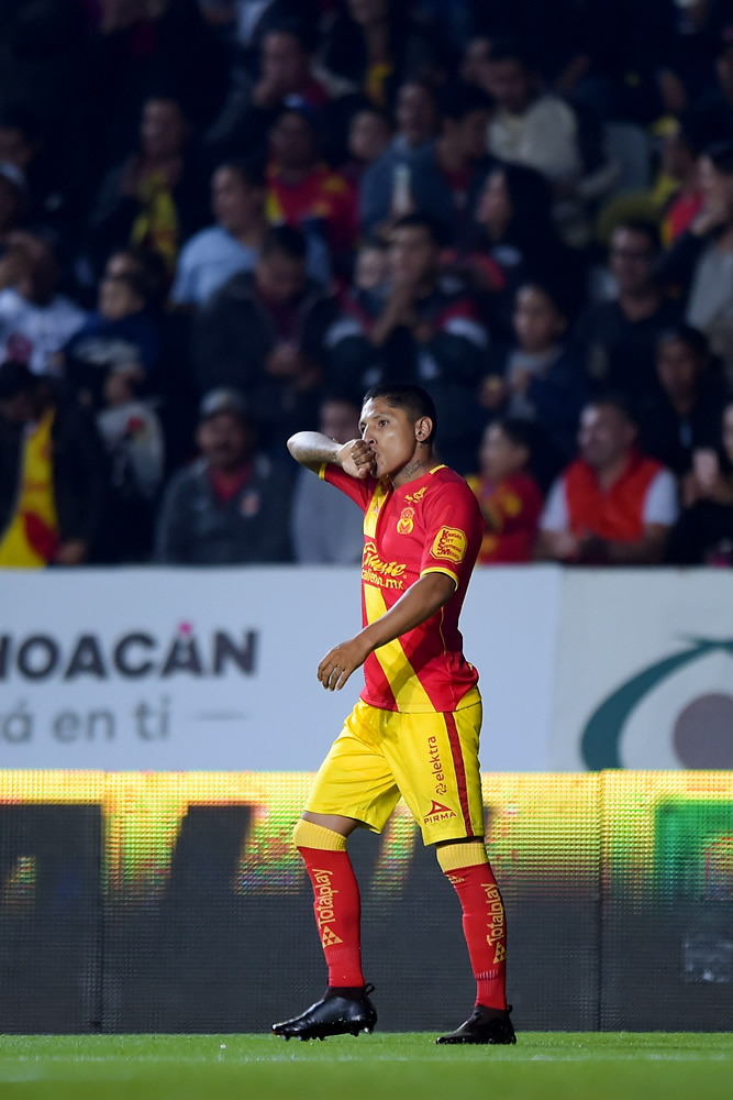 Con gol de Raúl Ruidíaz, Monarcas Morelia venció a la Franja de Puebla.