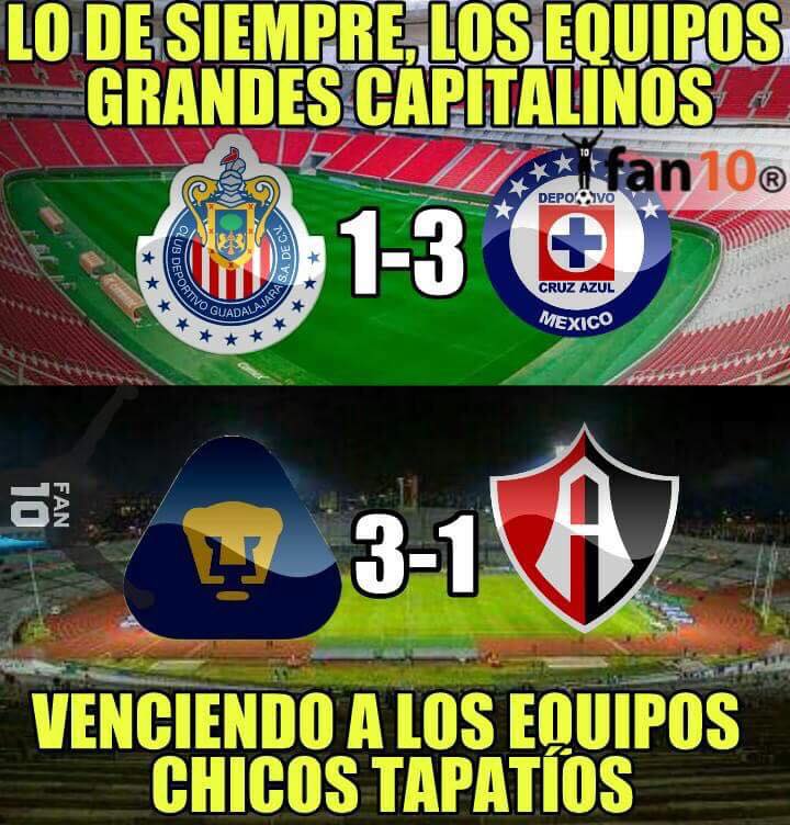 Los mejores memes de la Jornada 2 del Clausura 2018 de la Liga MX.